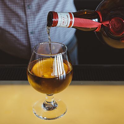 Fine liquor tasting